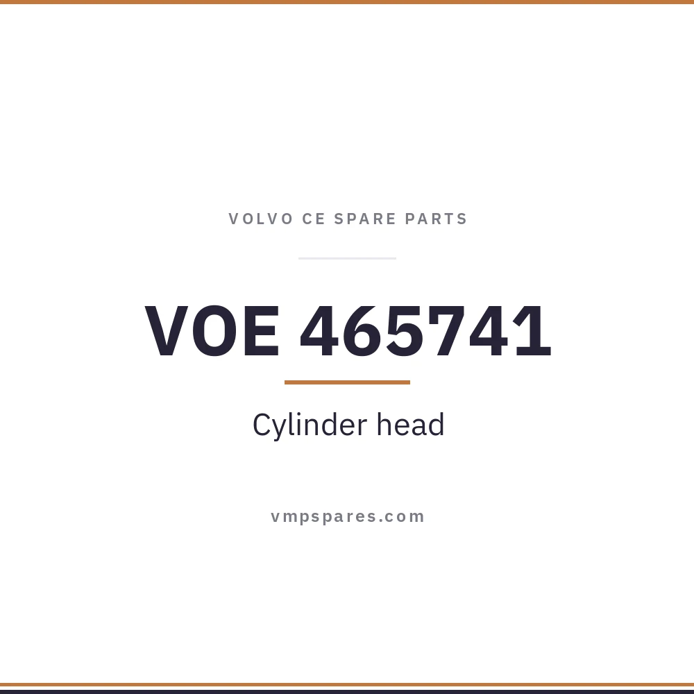 VOE 465741 – Cylinder head