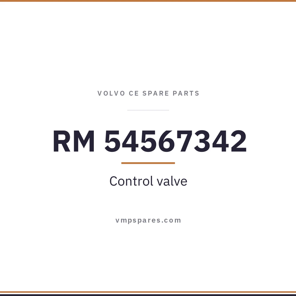 RM 54567342 – Control valve