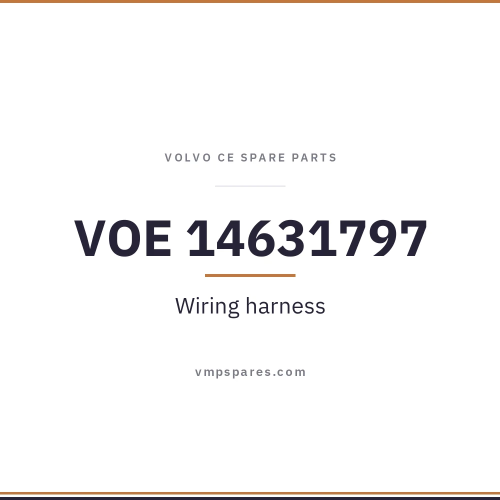 VOE 14631797 – Wiring harness