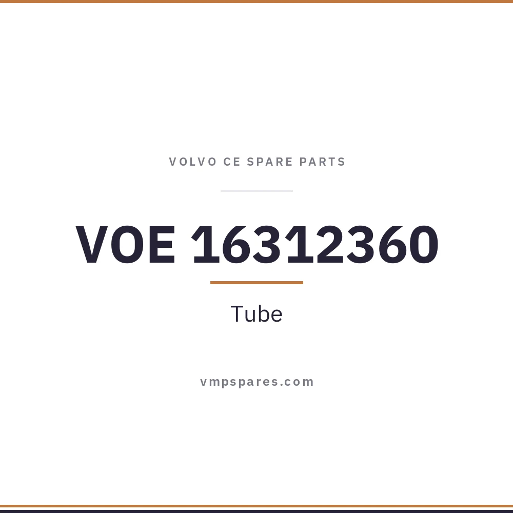 VOE 16312360 – Tube