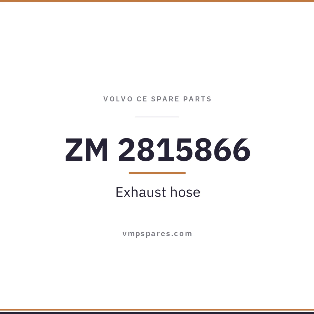 ZM 2815866 – Exhaust hose