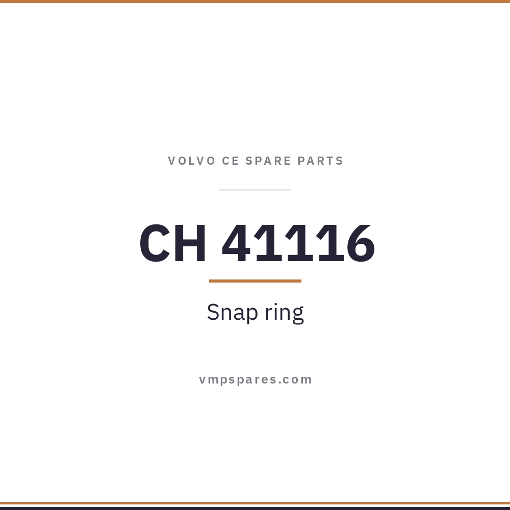 CH 41116 – Snap ring