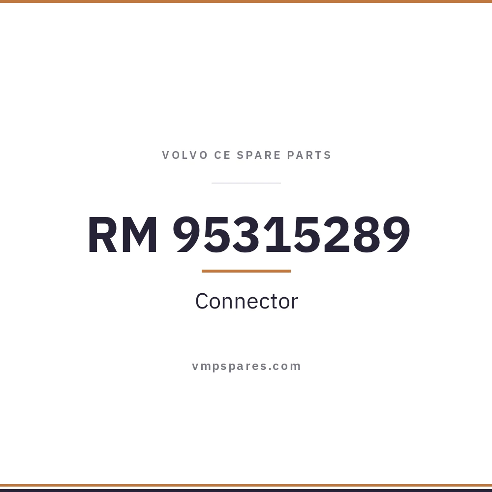 RM 95315289 – Connector