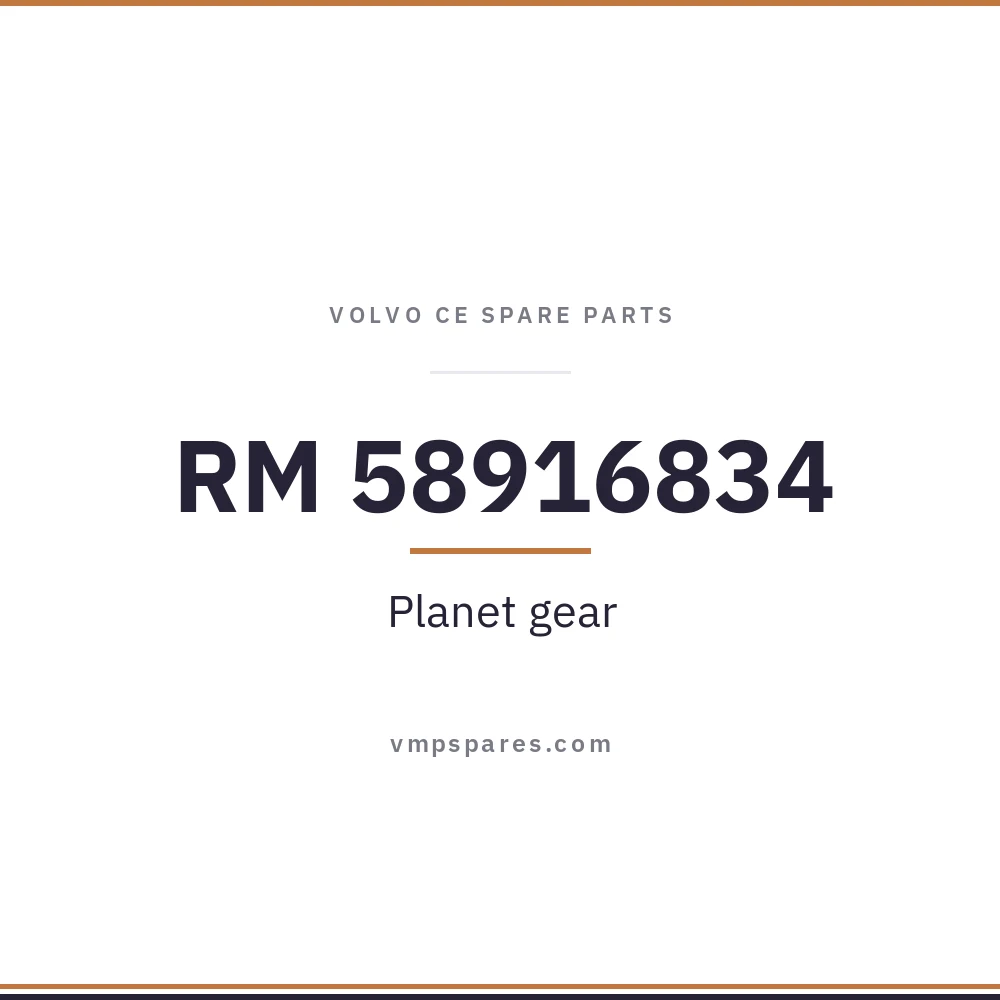 RM 58916834 – Planet gear