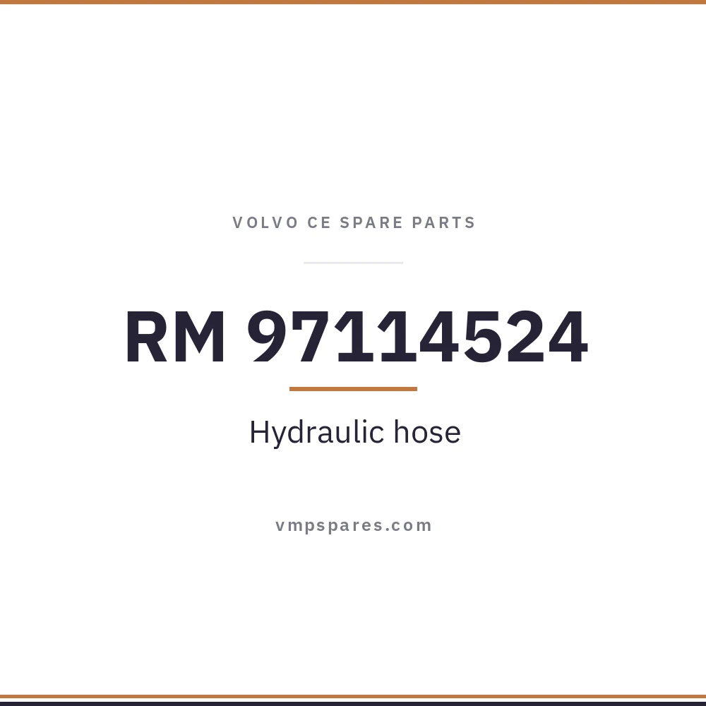 RM 97114524 – Hydraulic hose