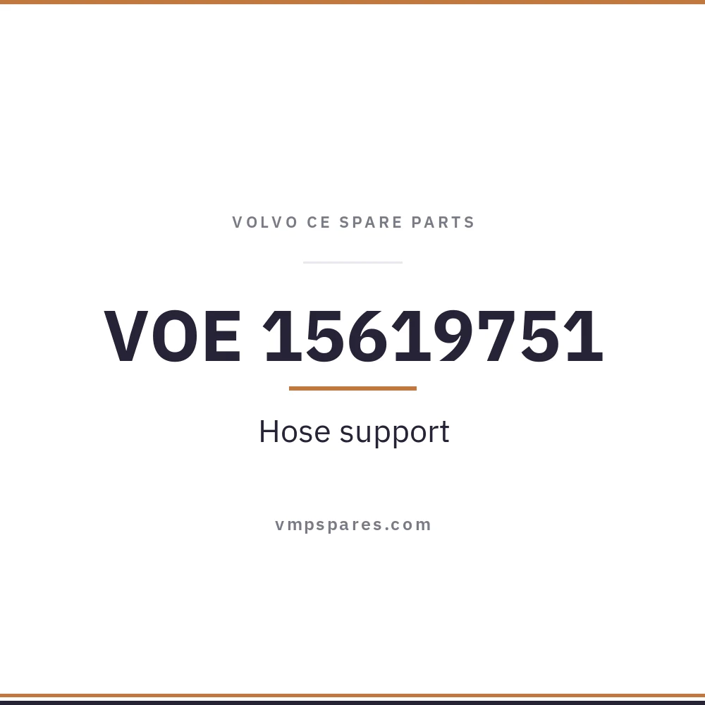 VOE 15619751 – Hose support