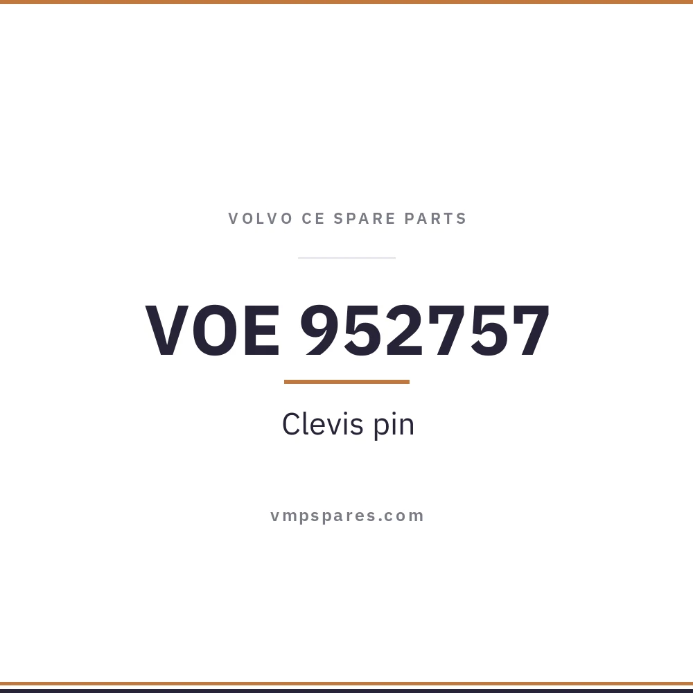 VOE 952757 – Clevis pin