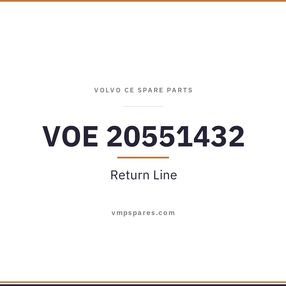 VOE 20551432 – Return Line