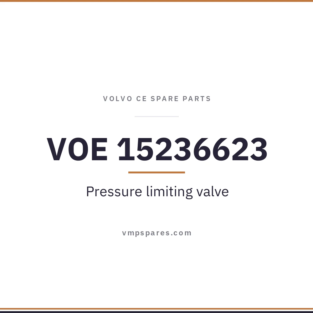VOE 15236623 – Pressure limiting valve