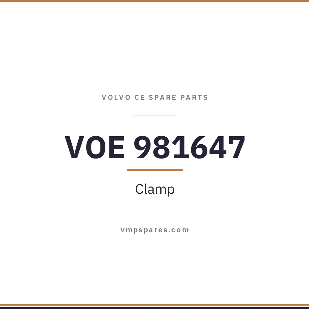 VOE 981647 – Clamp