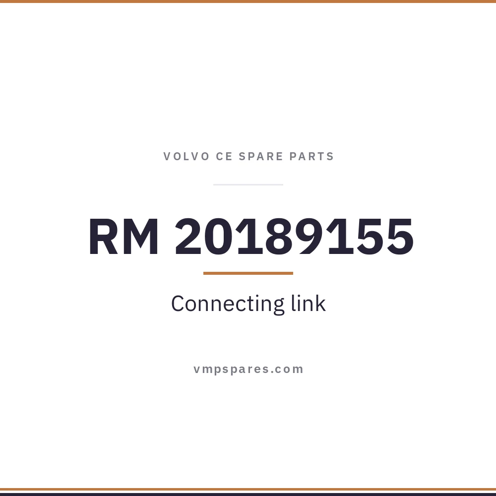 RM 20189155 – Connecting link