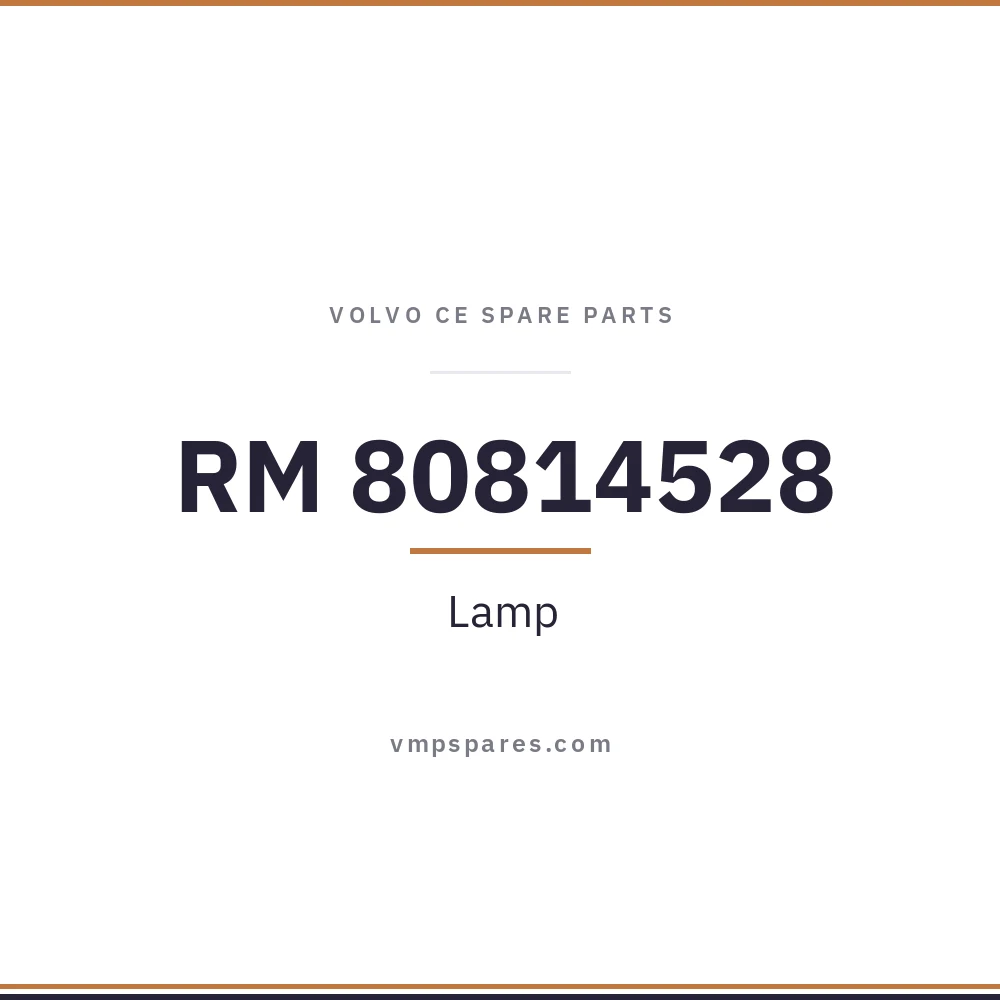 RM 80814528 – Lamp