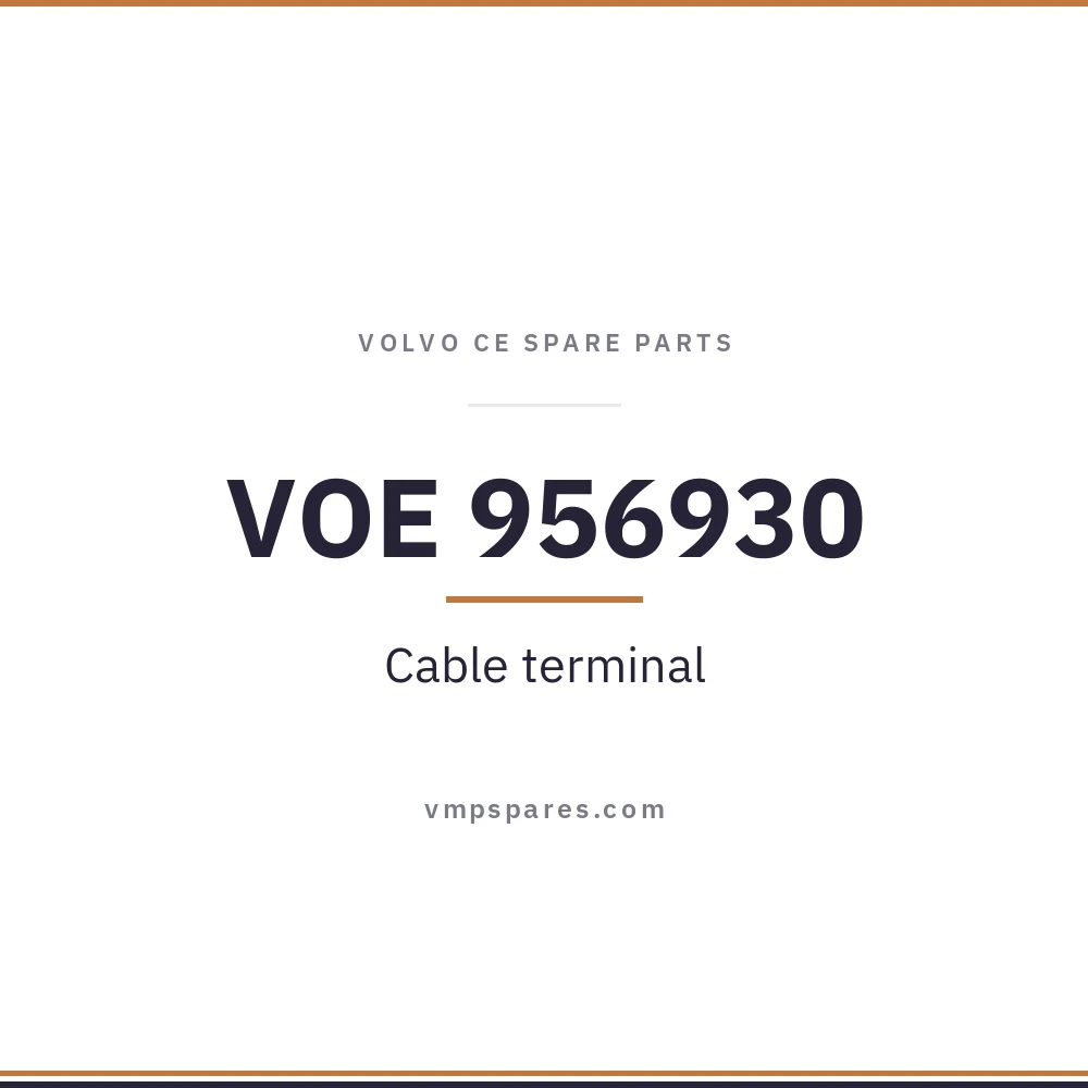 VOE 956930 – Cable terminal