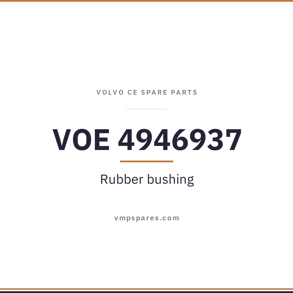 VOE 4946937 – Rubber bushing