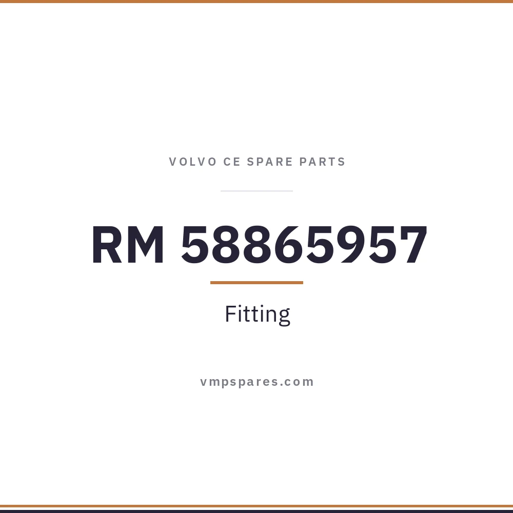RM 58865957 – Fitting