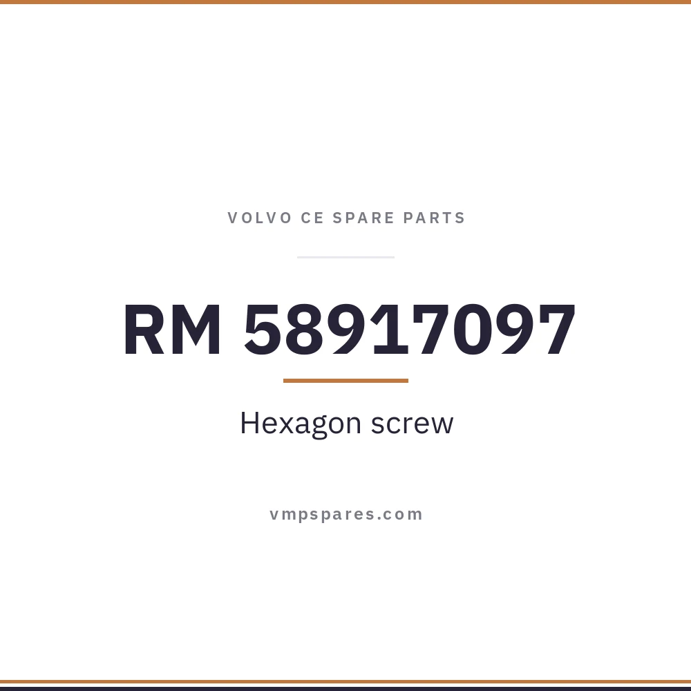 RM 58917097 – Hexagon screw