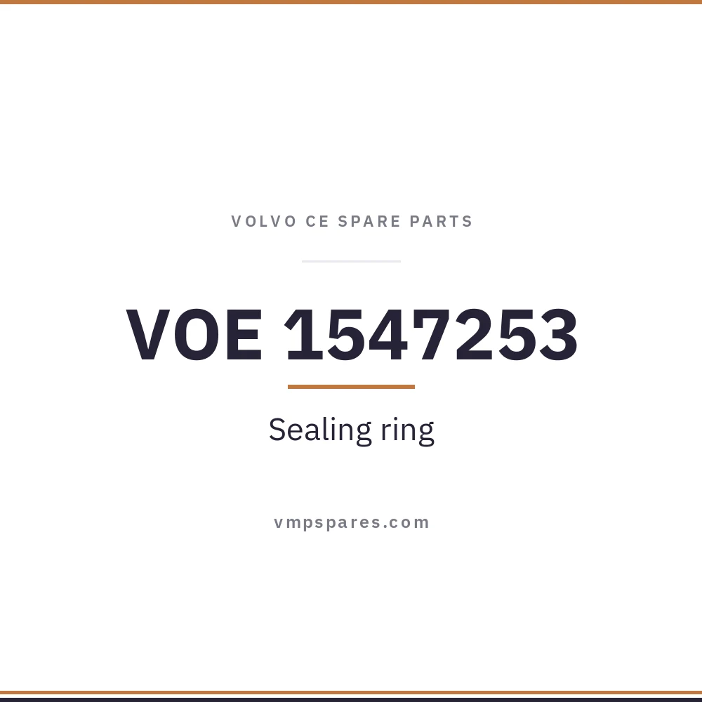 VOE 1547253 – Sealing ring