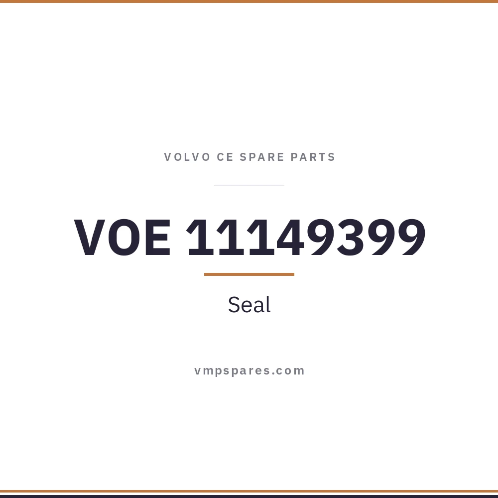 VOE 11149399 – Seal
