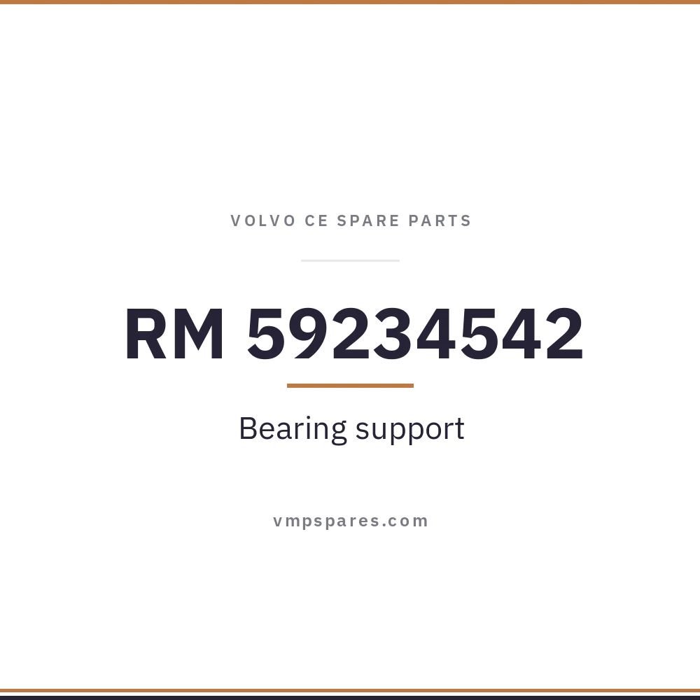 RM 59234542 – Bearing support