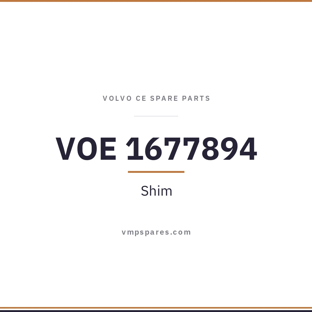 VOE 1677894 – Shim