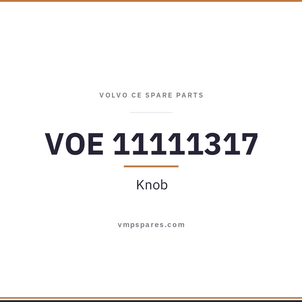 VOE 11111317 – Knob