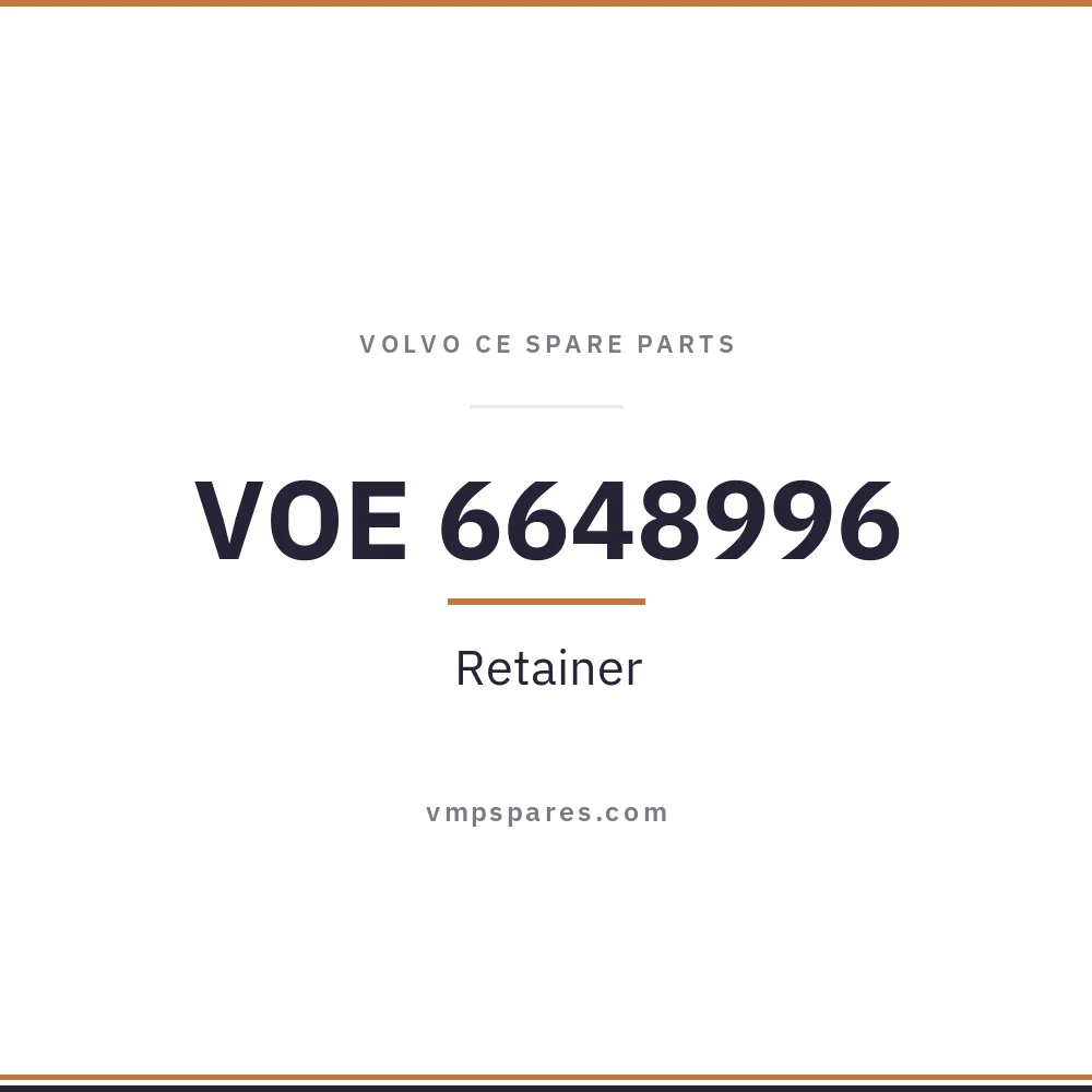 VOE 6648996 – Retainer