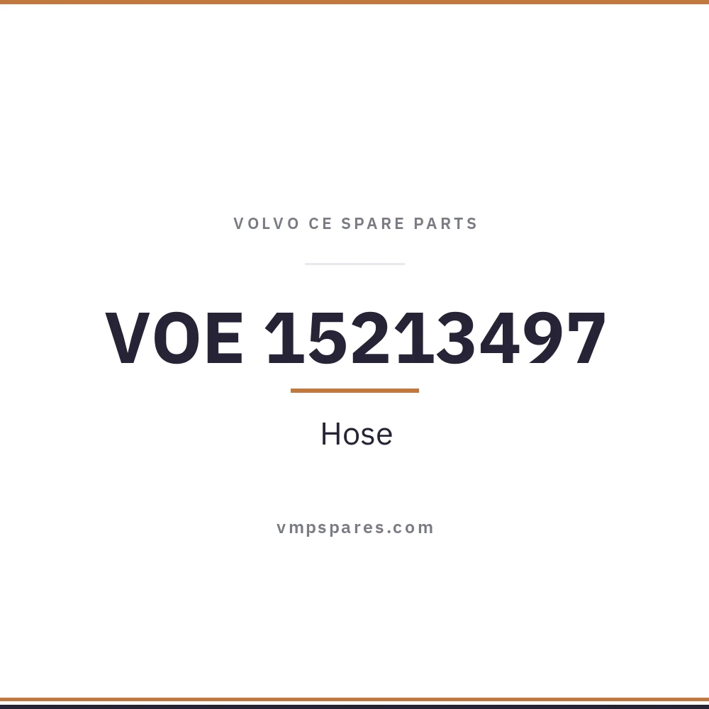 VOE 15213497 – Hose