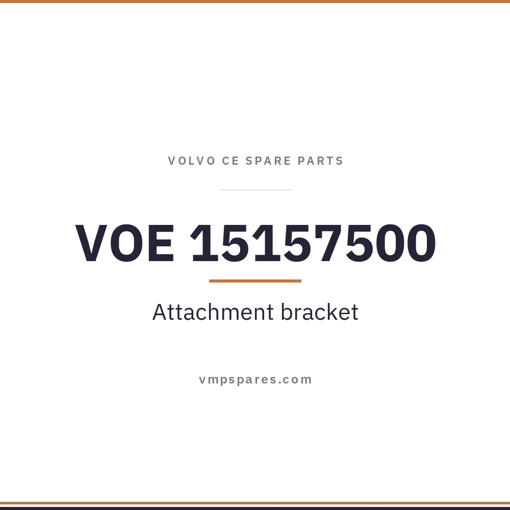 VOE 15157500 – Attachment bracket