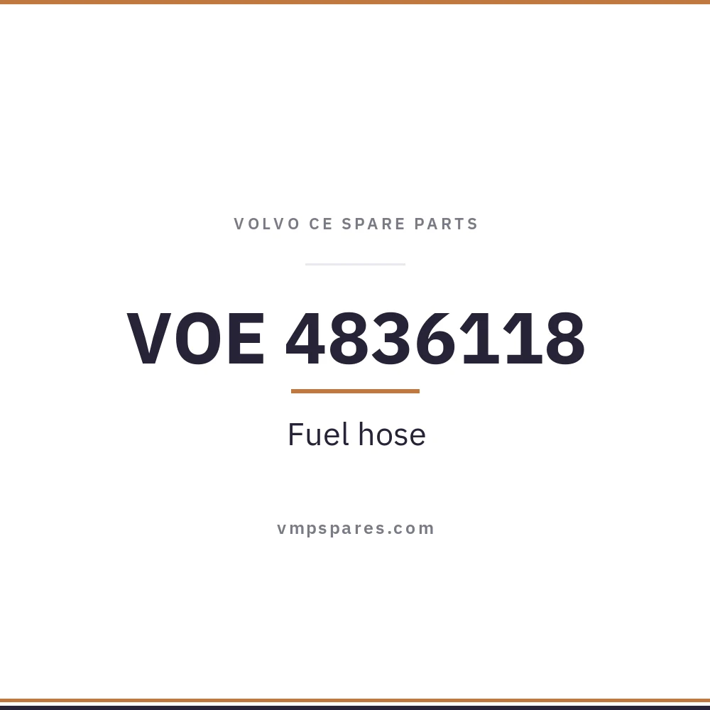 VOE 4836118 – Fuel hose