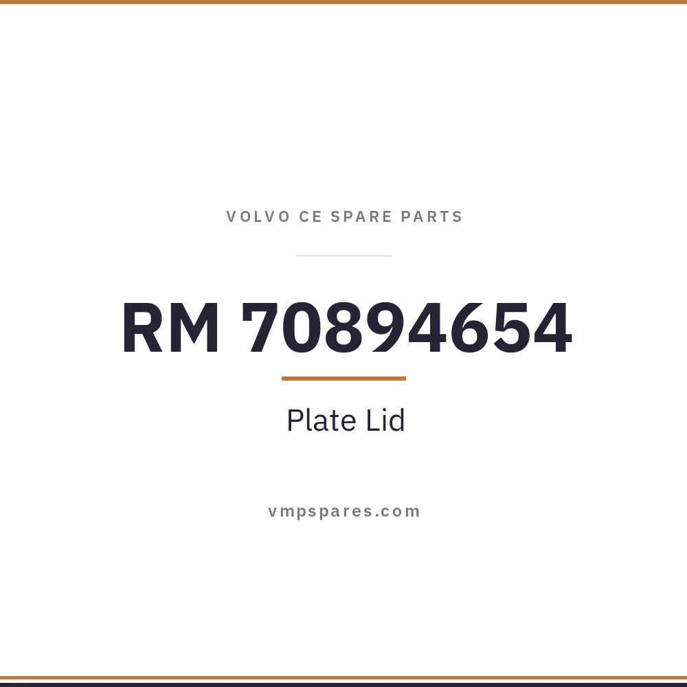 RM 70894654 – Plate Lid