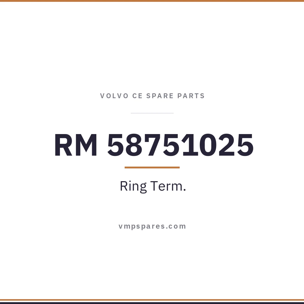 RM 58751025 – Ring Term.