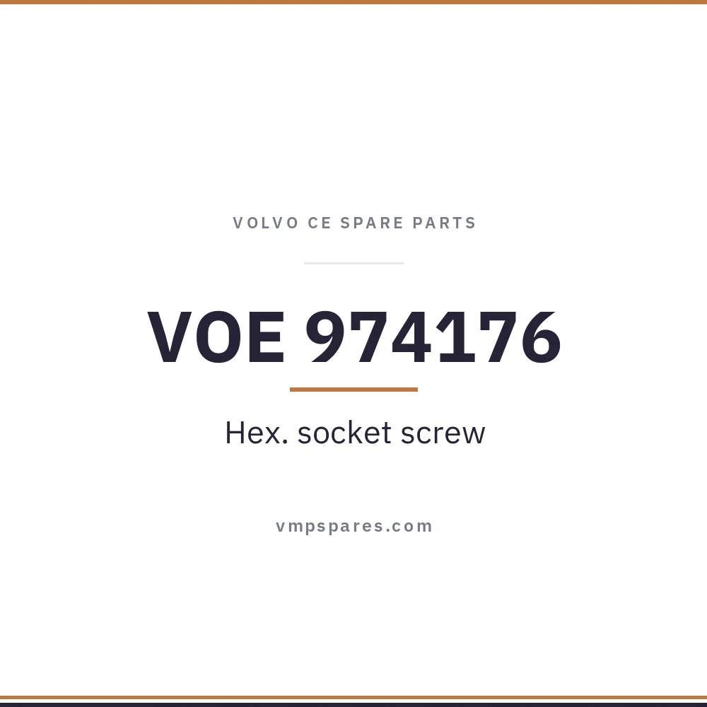 VOE 974176 – Hex. socket screw