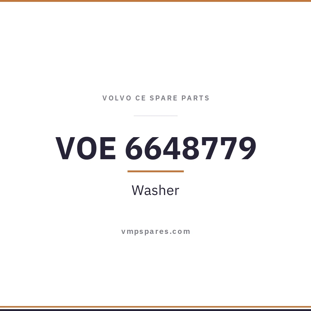 VOE 6648779 – Washer
