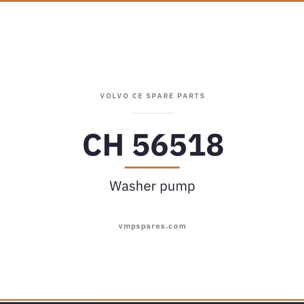 CH 56518 – Washer pump