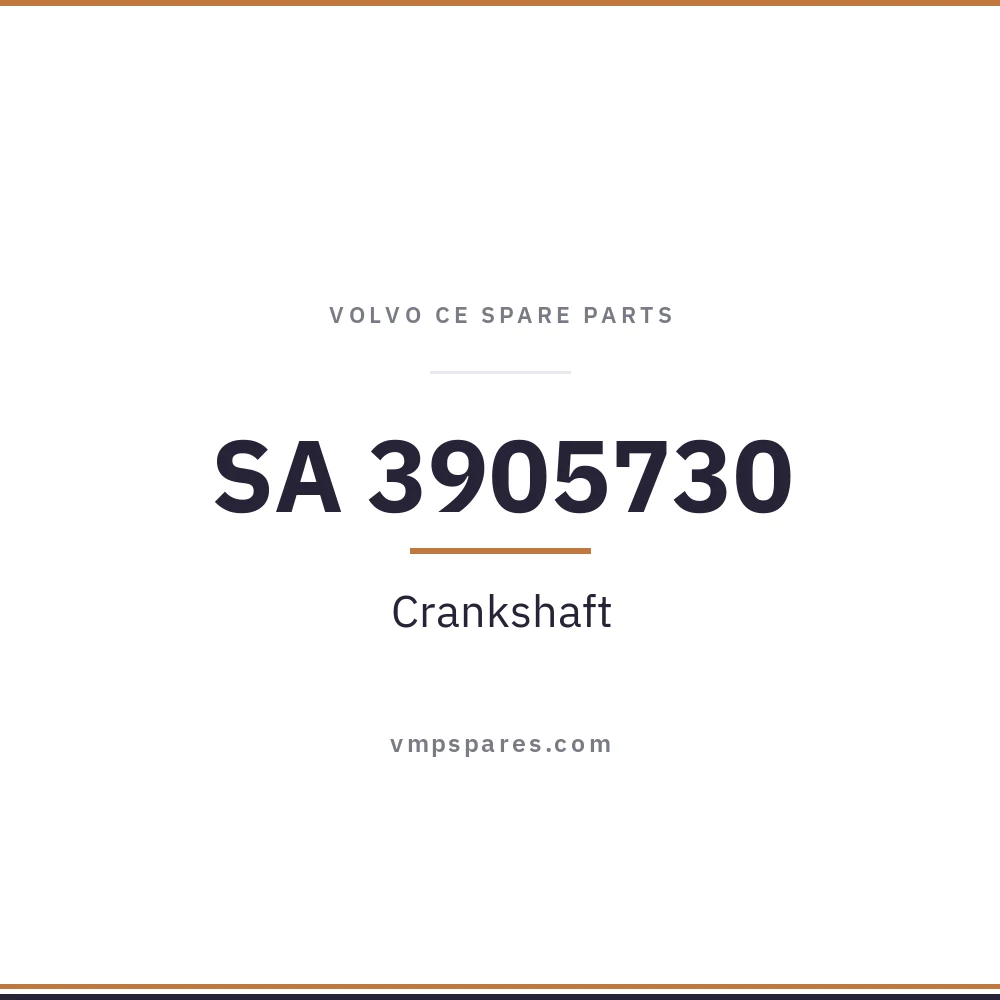 SA 3905730 – Crankshaft