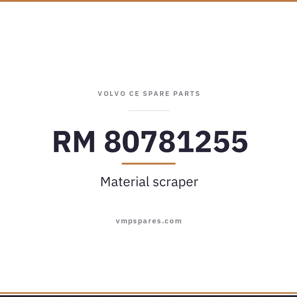 RM 80781255 – Material scraper