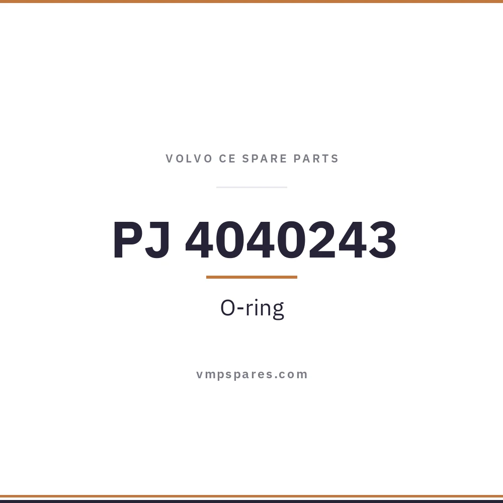 PJ 4040243 – O-ring