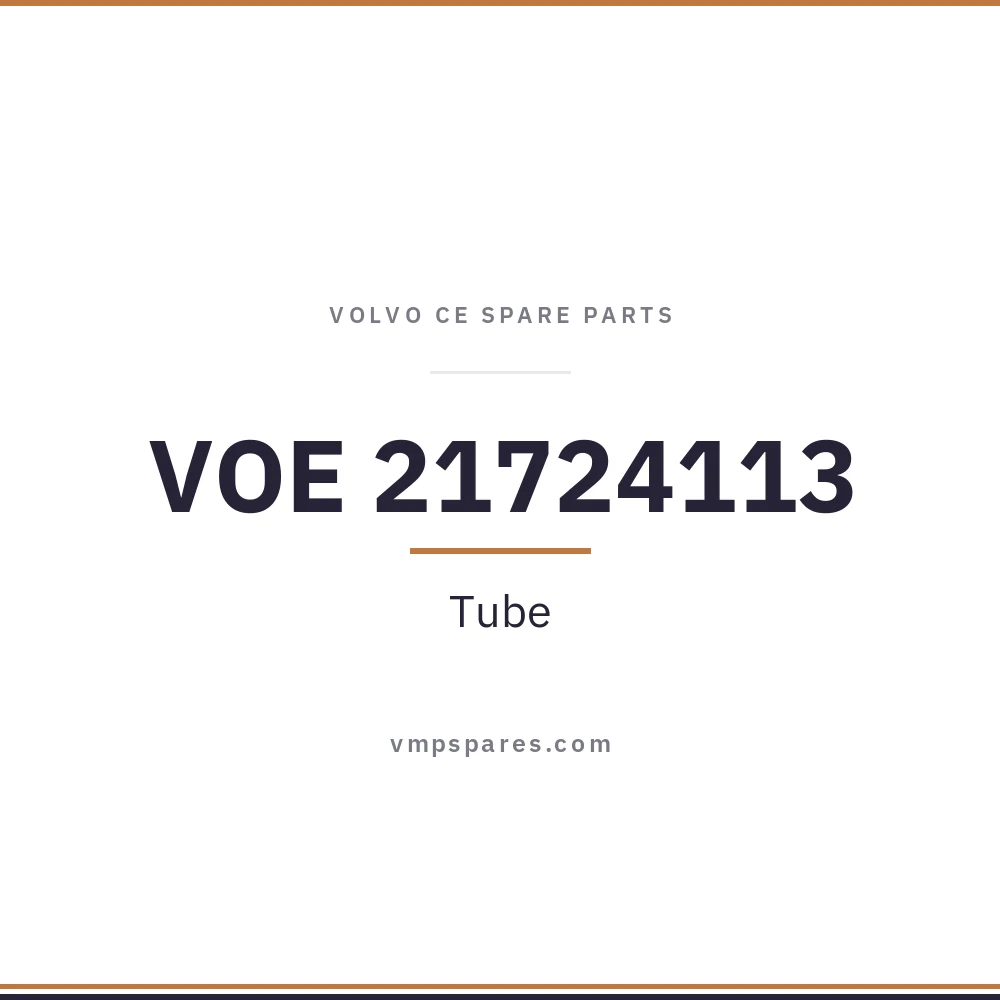 VOE 21724113 – Tube