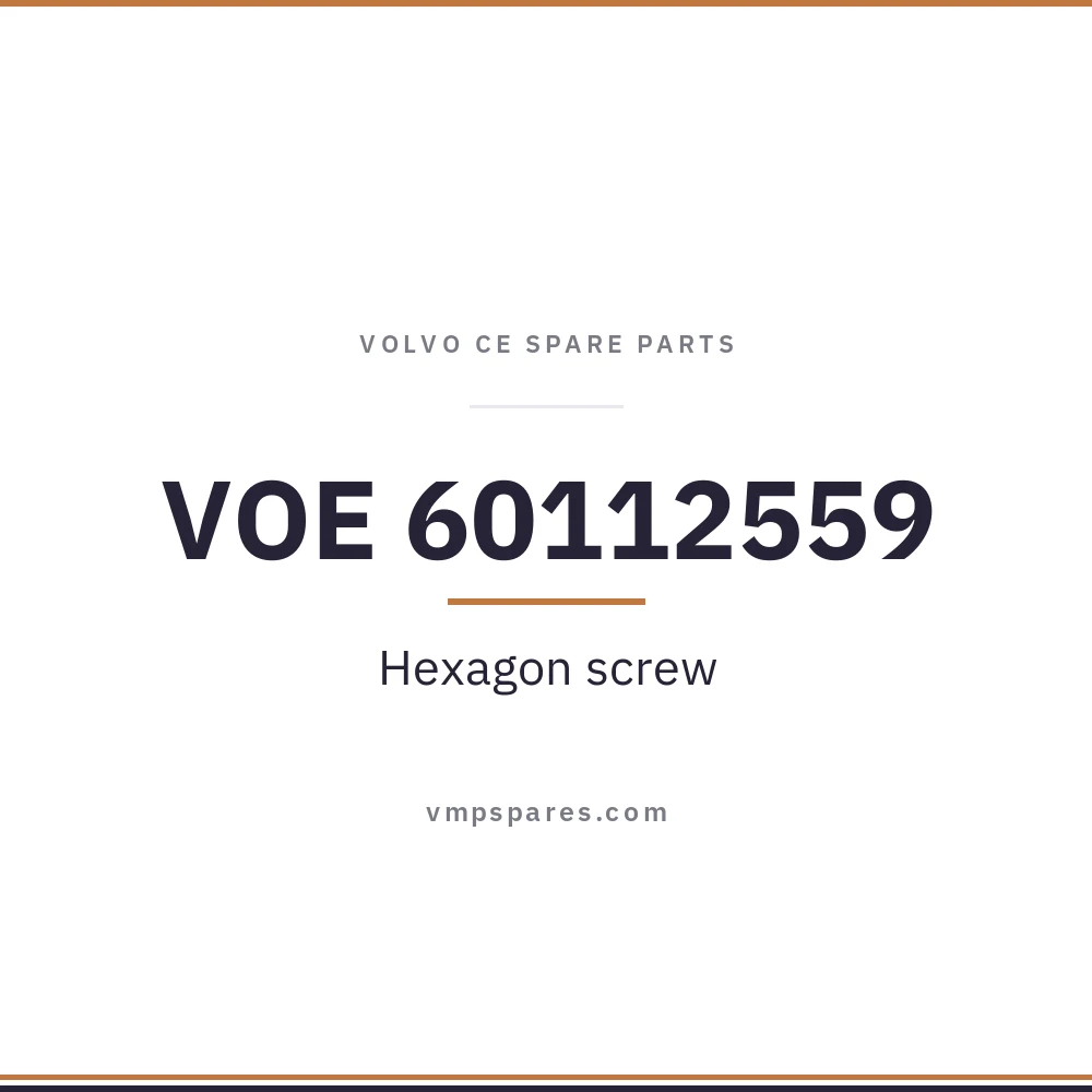 VOE 60112559 – Hexagon screw