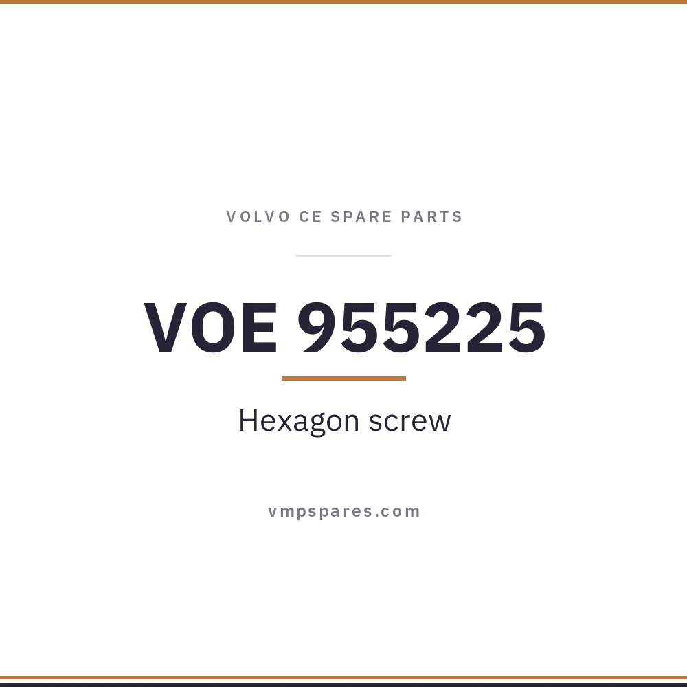 VOE 955225 – Hexagon screw