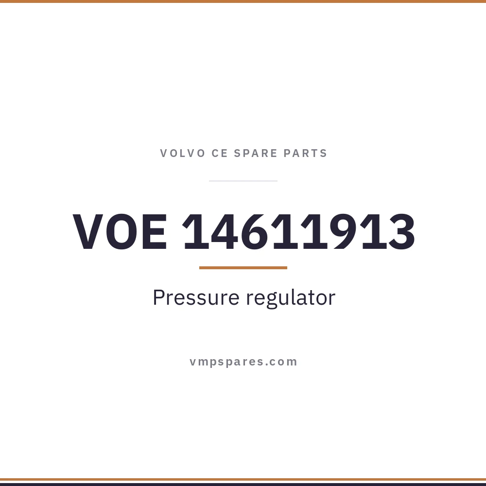 VOE 14611913 – Pressure regulator