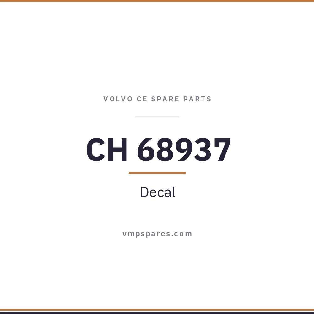 CH 68937 – Decal