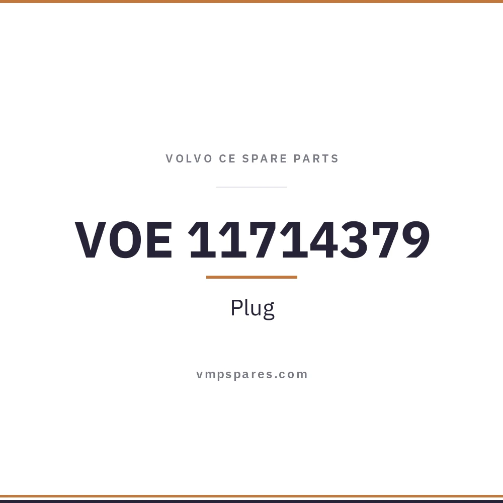 VOE 11714379 – Plug