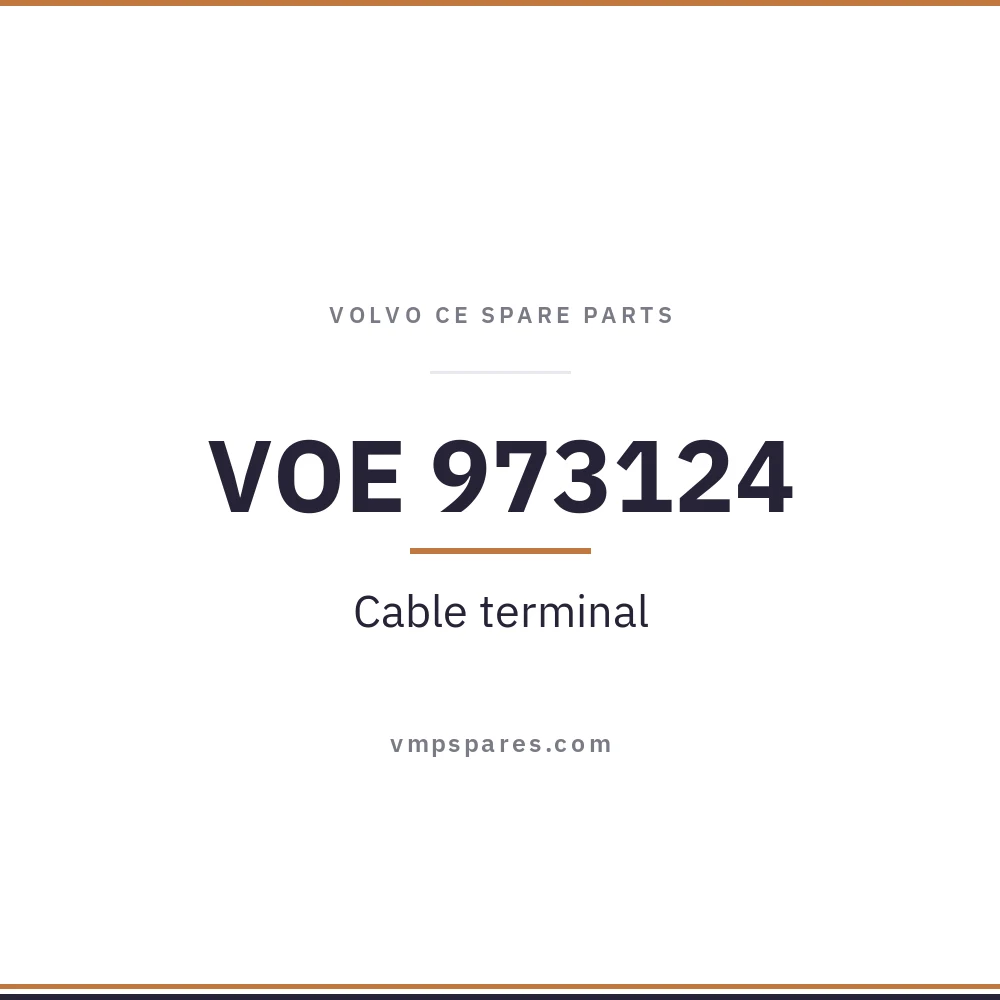 VOE 973124 – Cable terminal