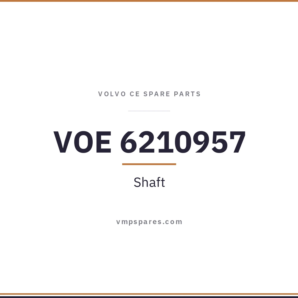 VOE 6210957 – Shaft