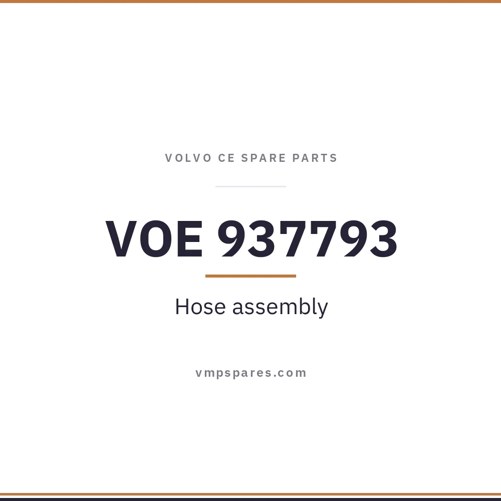 VOE 937793 – Hose assembly