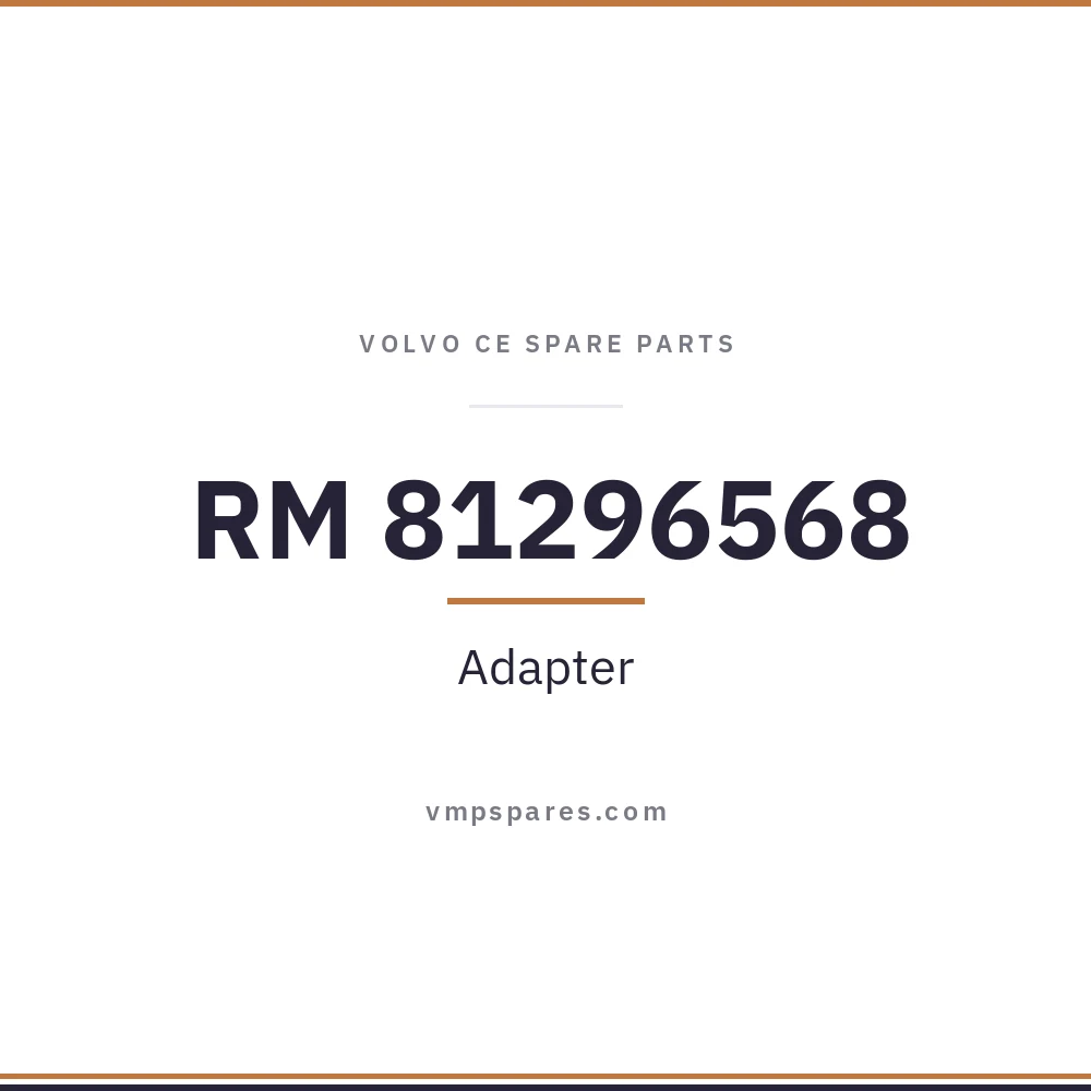 RM 81296568 – Adapter