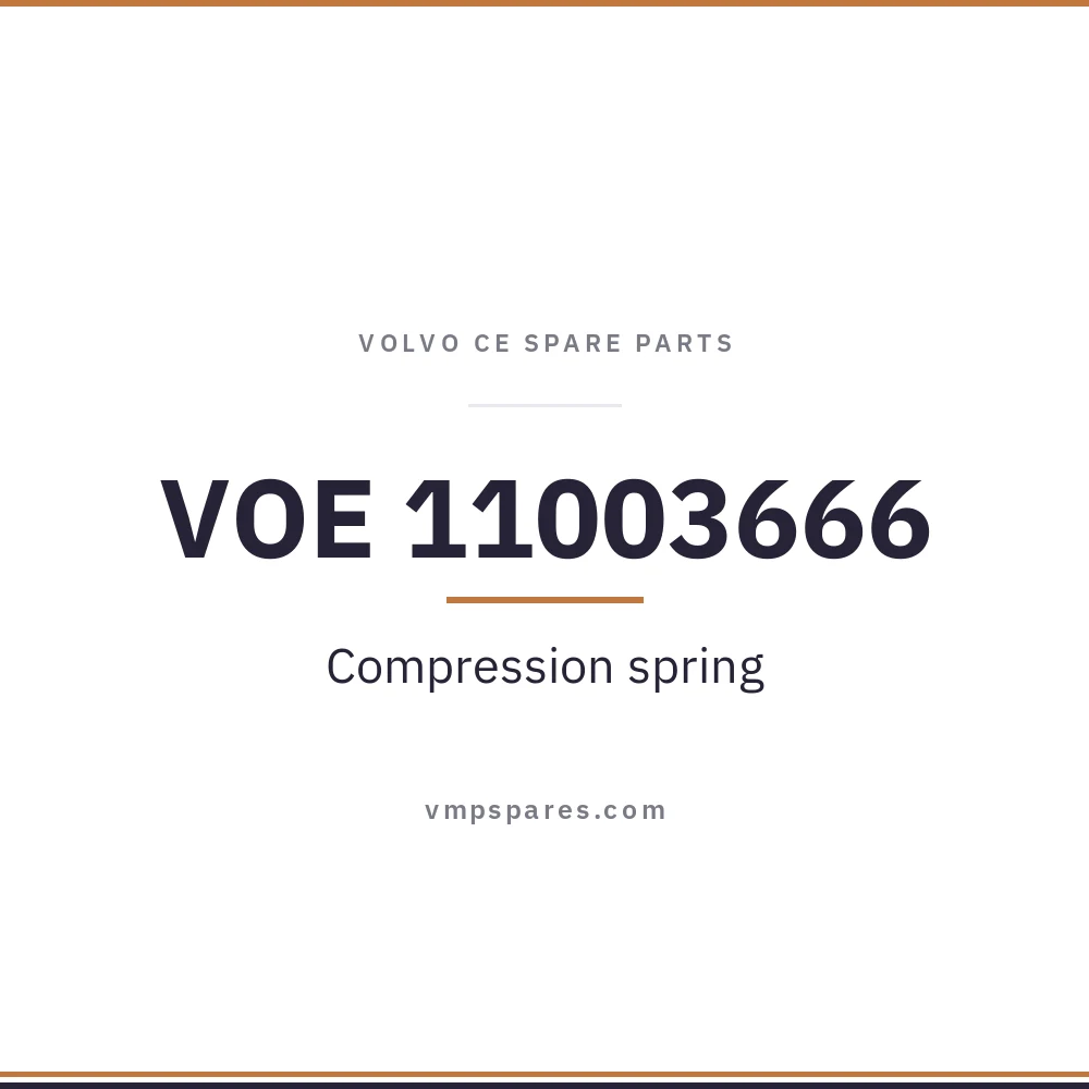 VOE 11003666 – Compression spring