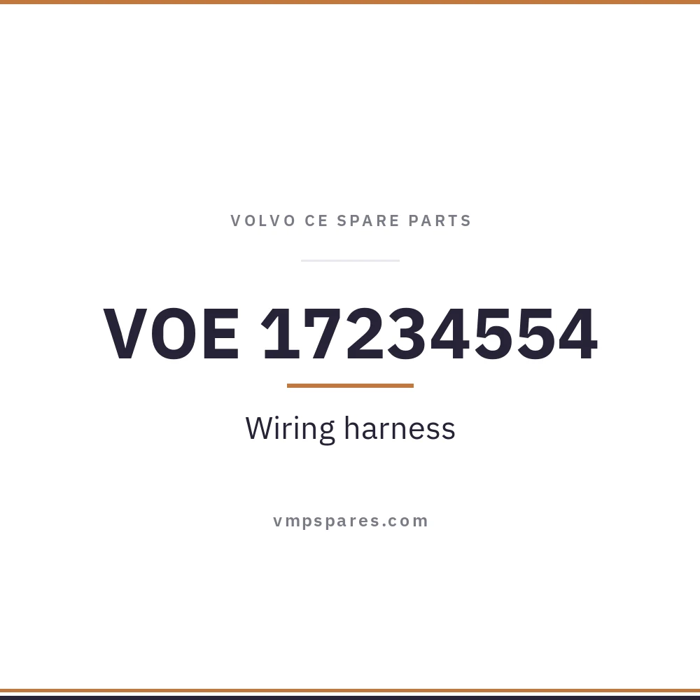 VOE 17234554 – Wiring harness