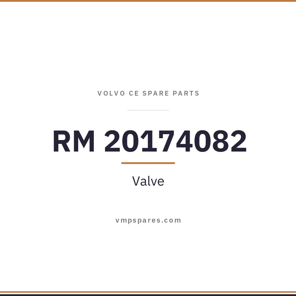RM 20174082 – Valve